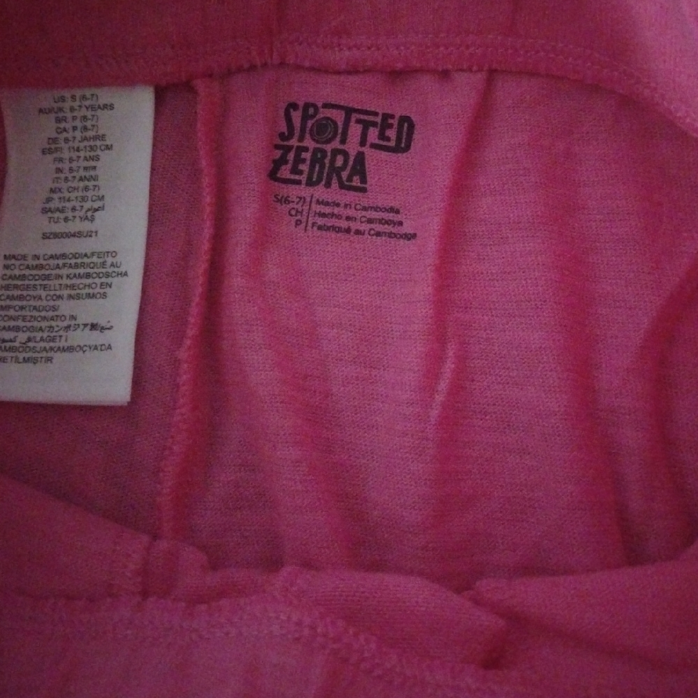 Pink Kids Shorts - Picture 2 of 4